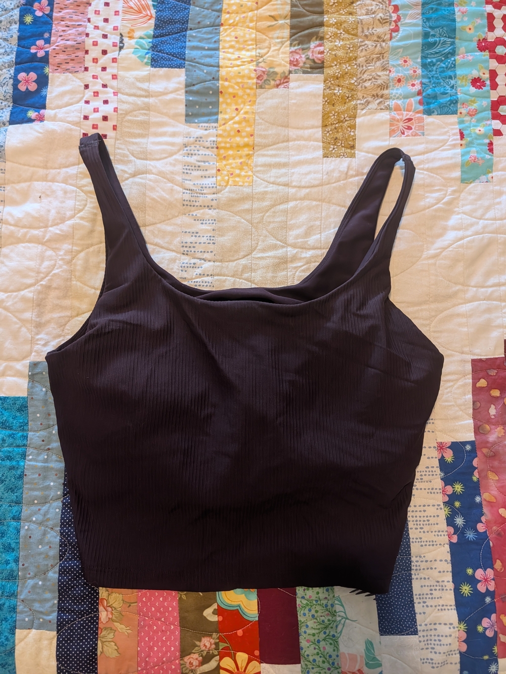 Old Navy Black Ribbed Camisole Tank